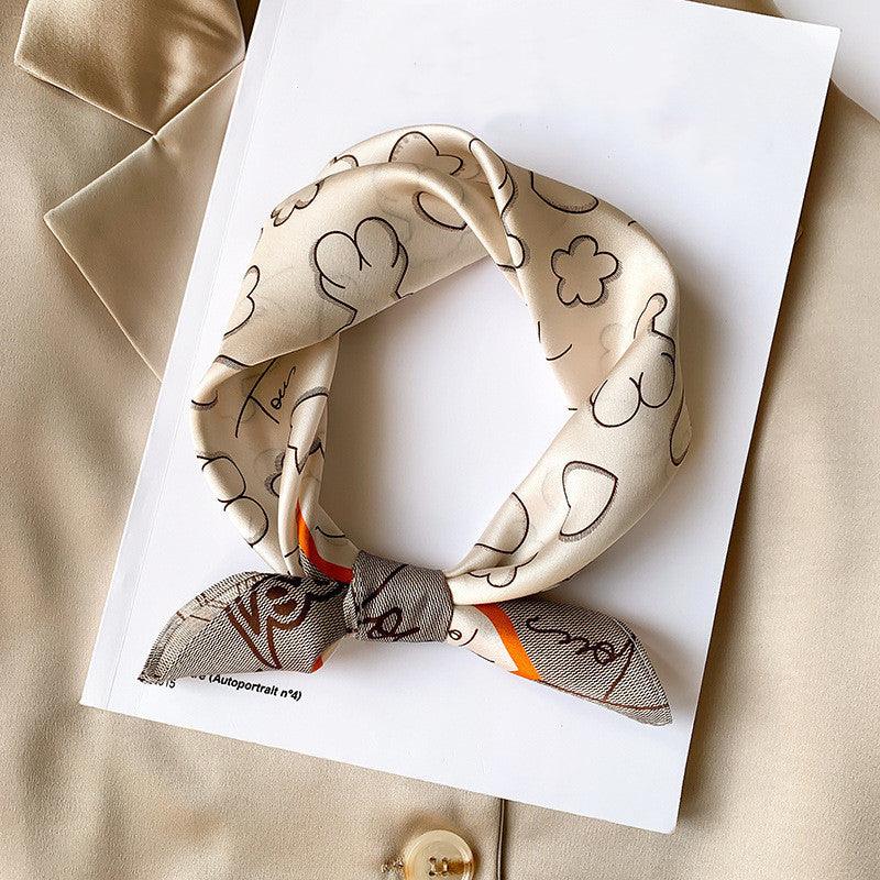 Silk Scarf Women Fashion Small Silk Scarf - melvincucci