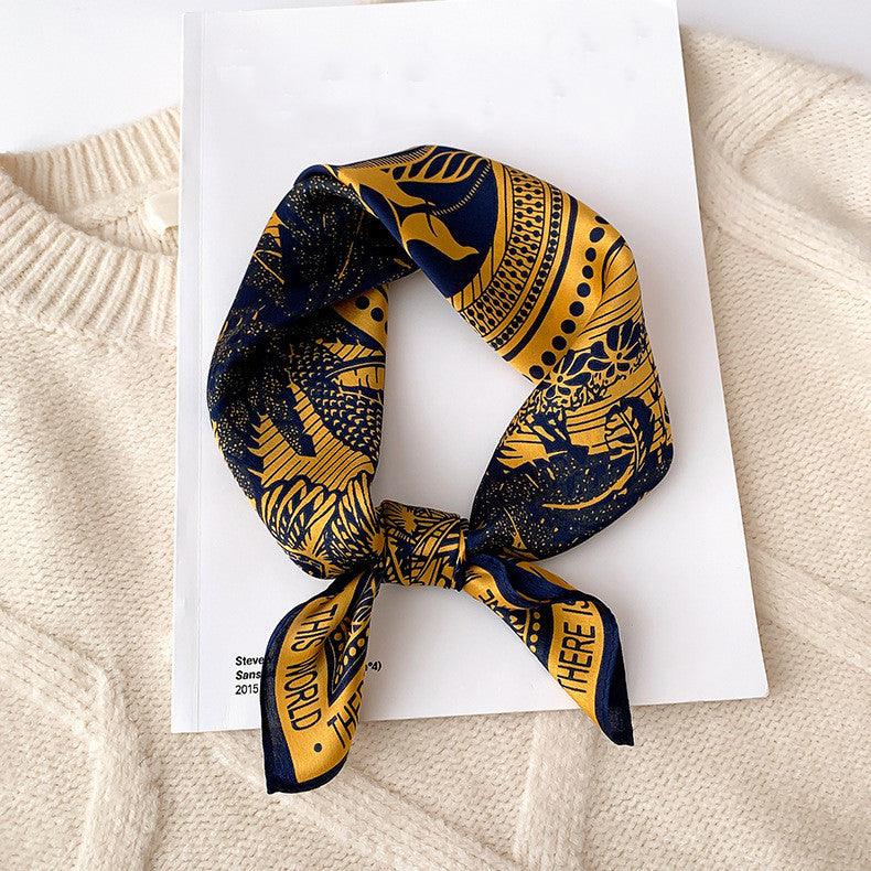 Silk Scarf Women Fashion Small Silk Scarf - melvincucci