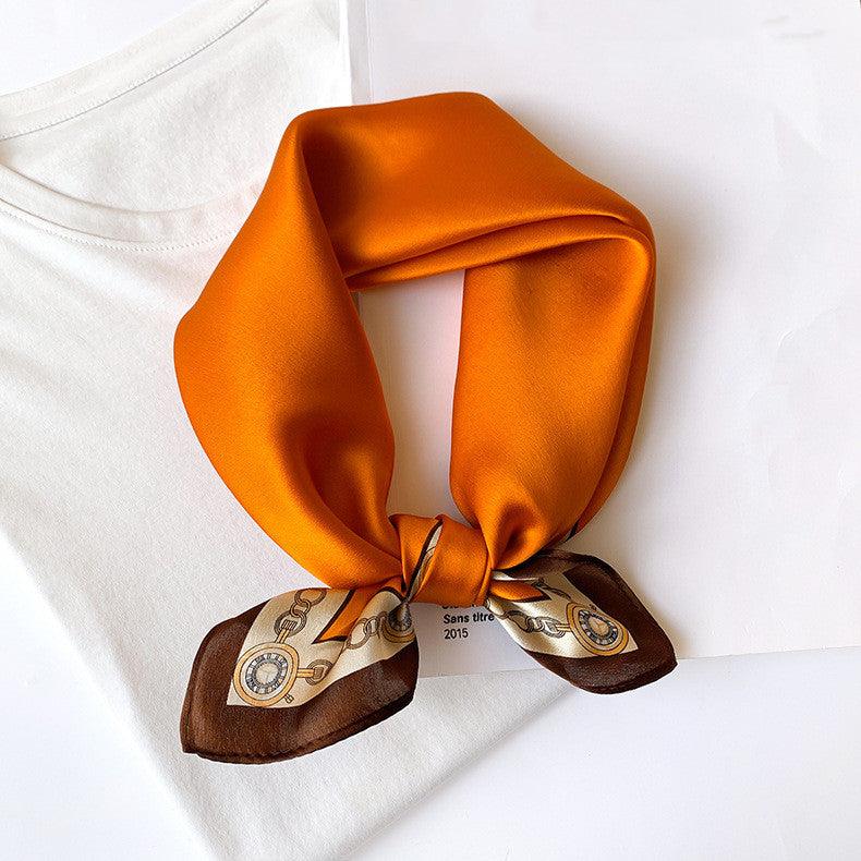 Silk Scarf Women Fashion Small Silk Scarf - melvincucci