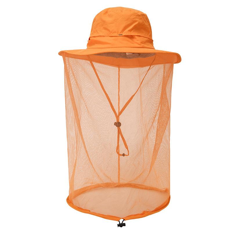 Simple Men And Women Anti-mosquito Fishing Hat - melvincucci