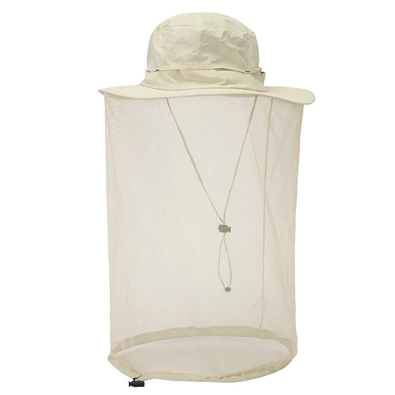 Simple Men And Women Anti-mosquito Fishing Hat - melvincucci