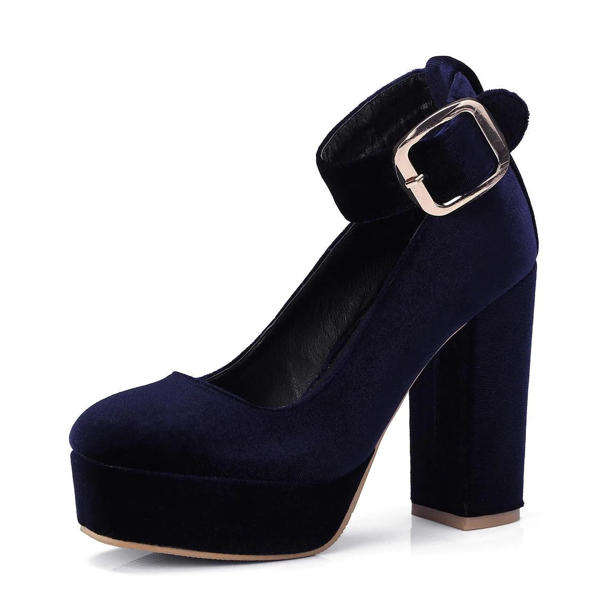 Simple sexy nightclub high heel single shoe suede - melvincucci