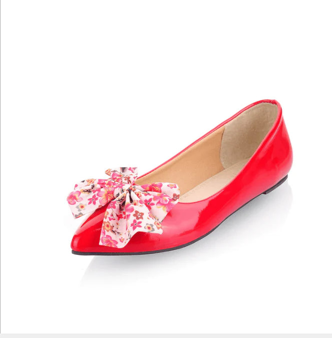 Single shoe pointed bow shallow mouth size code 30-49 - melvincucci