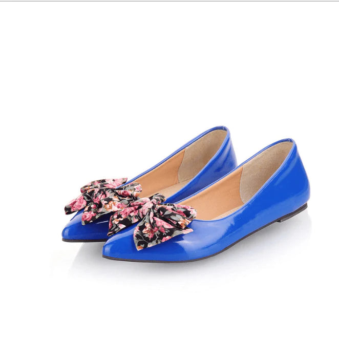 Single shoe pointed bow shallow mouth size code 30-49 - melvincucci