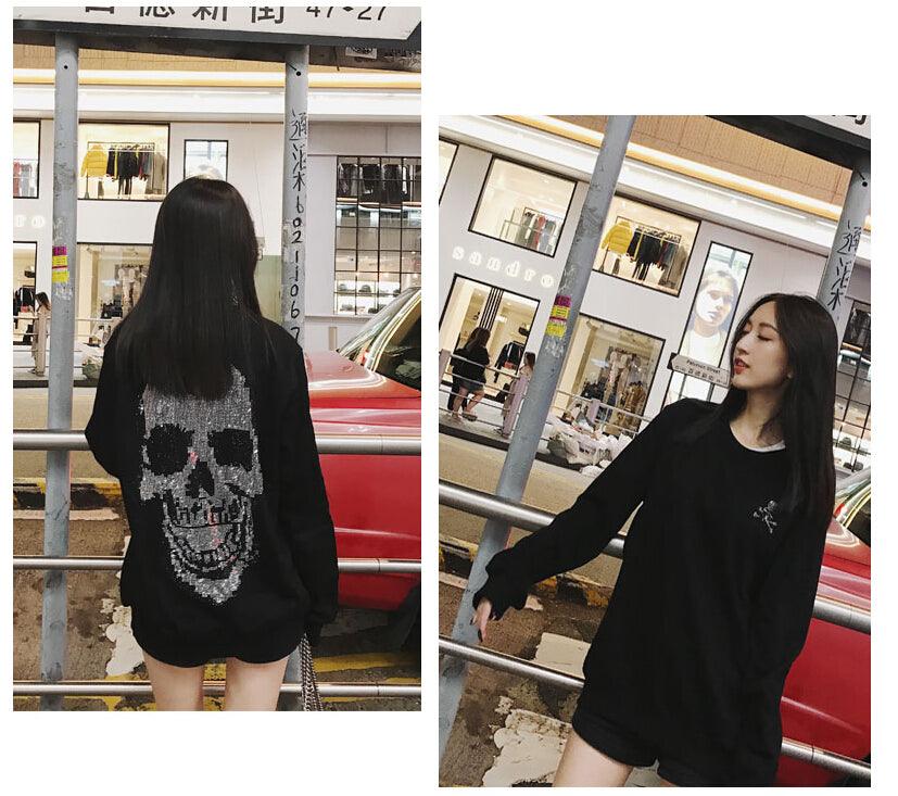 Skull drill sweatshirt - melvincucci