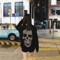 Skull drill sweatshirt - melvincucci