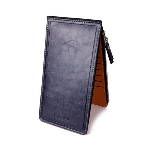 Slim wallet with zipper wallet - melvincucci