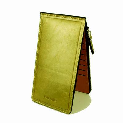 Slim wallet with zipper wallet - melvincucci