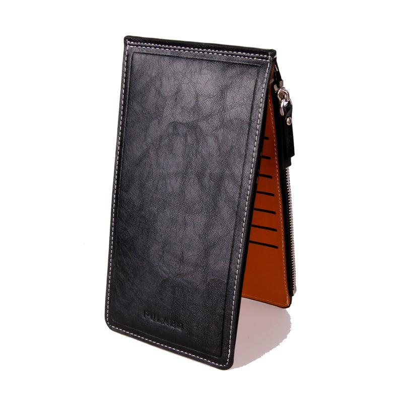 Slim wallet with zipper wallet - melvincucci