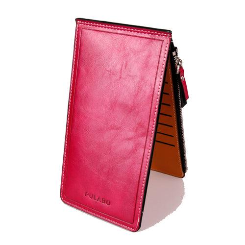 Slim wallet with zipper wallet - melvincucci