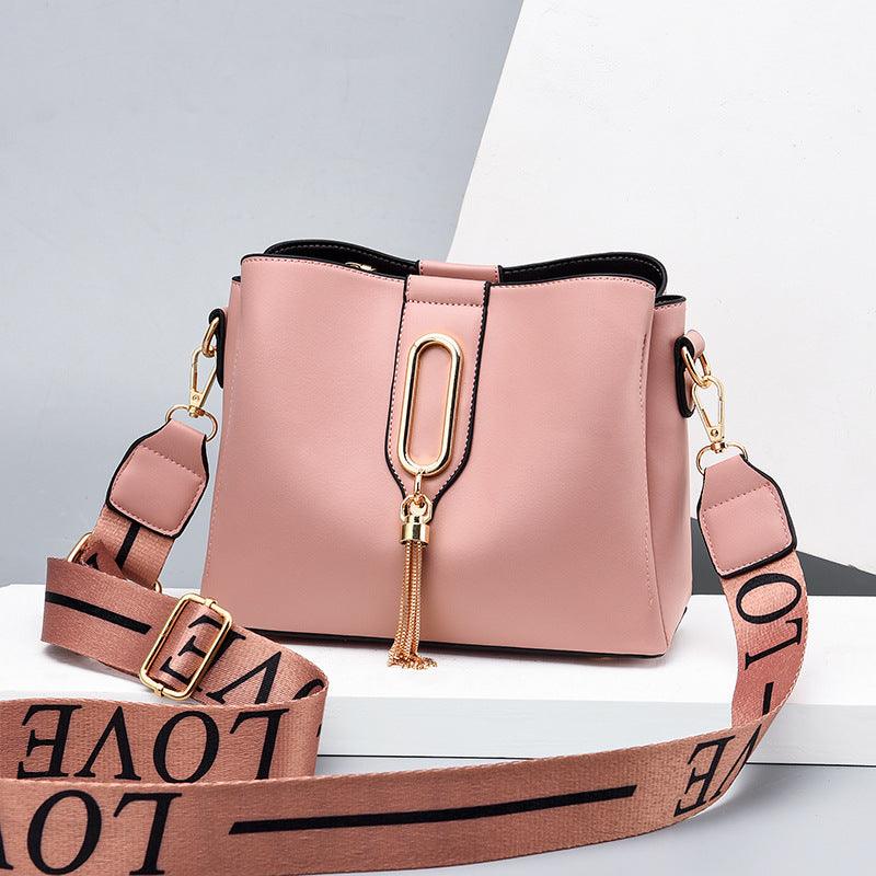 Small Bags Women Women's Bags Shoulder Messenger Bag All-match Pure Trend Color Casual Handbag - melvincucci