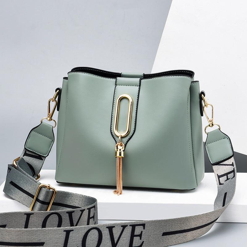 Small Bags Women Women's Bags Shoulder Messenger Bag All-match Pure Trend Color Casual Handbag - melvincucci