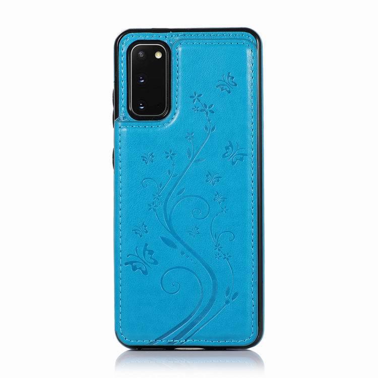 Small Butterfly Embossed Leather Case Card Mobile Phone Protective Shell - melvincucci