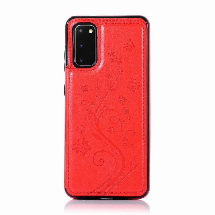 Small Butterfly Embossed Leather Case Card Mobile Phone Protective Shell - melvincucci