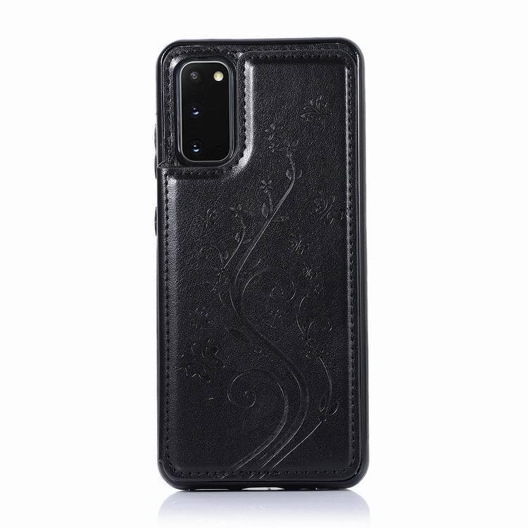 Small Butterfly Embossed Leather Case Card Mobile Phone Protective Shell - melvincucci
