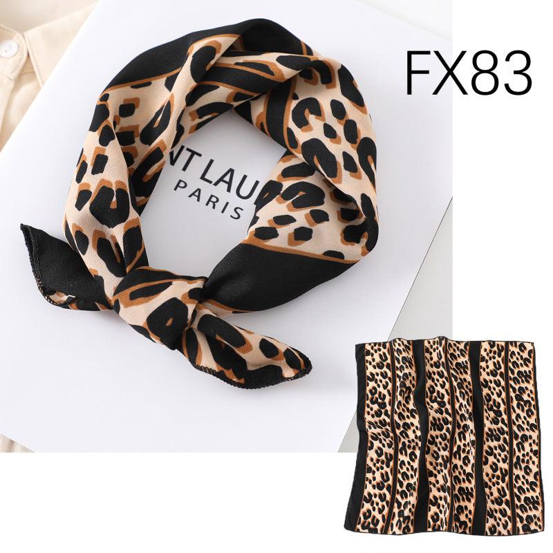 Small Square Scarf Women's Silk Scarf Decorative Scarf - melvincucci