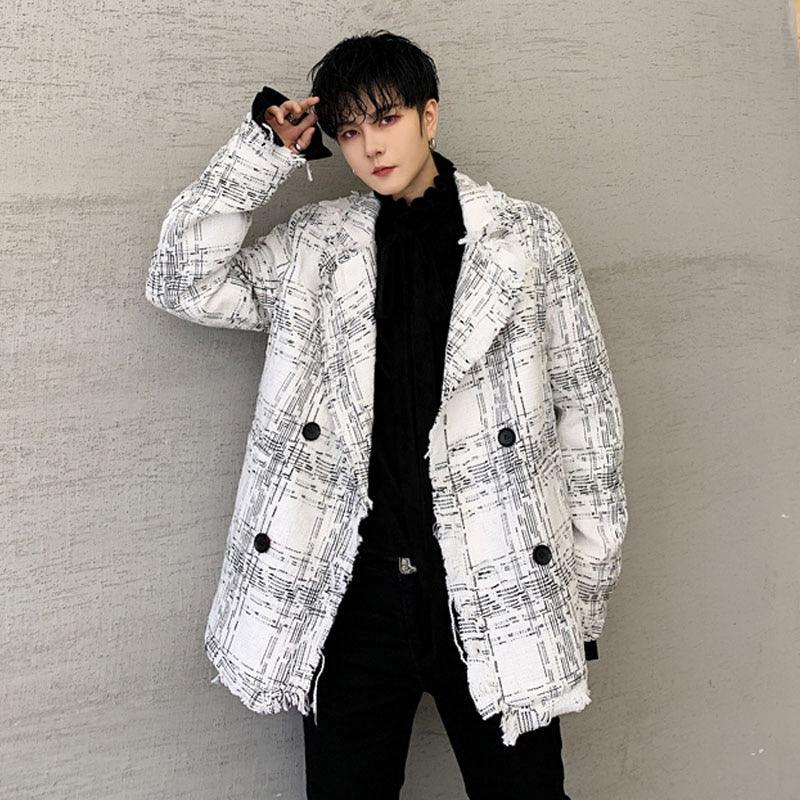 Small suit men coat suit - melvincucci