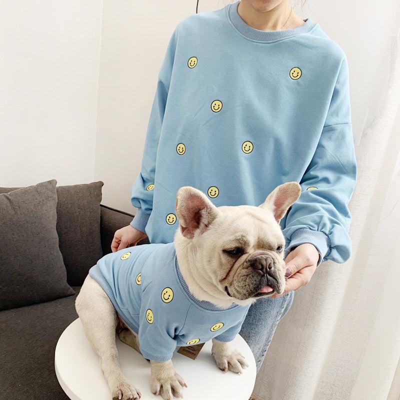 Smiley embroidered sweatshirt - melvincucci