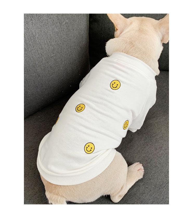 Smiley embroidered sweatshirt - melvincucci