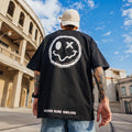 Smiley T-shirt men short sleeve - melvincucci