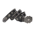 Smooth Buckle Skull Hip Hop Belt Men personality - melvincucci