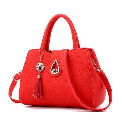 SMOOZA Famous Designer Brand Luxury Women Handbag 2020 Tassel Women Bag Top-Handle Bags Fashion Women Messenger Shoulder Bags - melvincucci