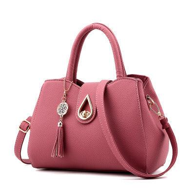 SMOOZA Famous Designer Brand Luxury Women Handbag 2020 Tassel Women Bag Top-Handle Bags Fashion Women Messenger Shoulder Bags - melvincucci
