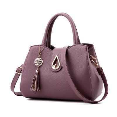 SMOOZA Famous Designer Brand Luxury Women Handbag 2020 Tassel Women Bag Top-Handle Bags Fashion Women Messenger Shoulder Bags - melvincucci