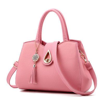 SMOOZA Famous Designer Brand Luxury Women Handbag 2020 Tassel Women Bag Top-Handle Bags Fashion Women Messenger Shoulder Bags - melvincucci