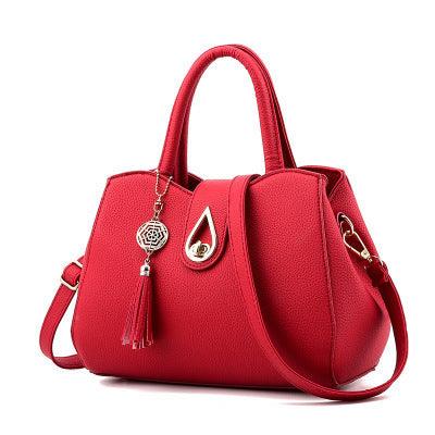 SMOOZA Famous Designer Brand Luxury Women Handbag 2020 Tassel Women Bag Top-Handle Bags Fashion Women Messenger Shoulder Bags - melvincucci