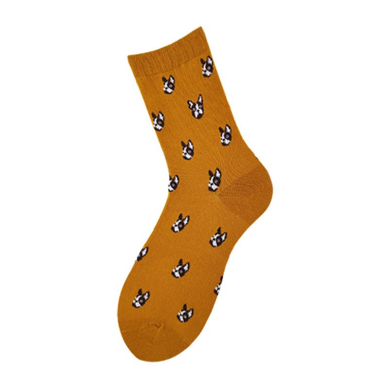 Socks For Men And Women, Dog Series Cartoon Personality Trendy Socks, Couple Mid-Tube Socks Wholesale - melvincucci