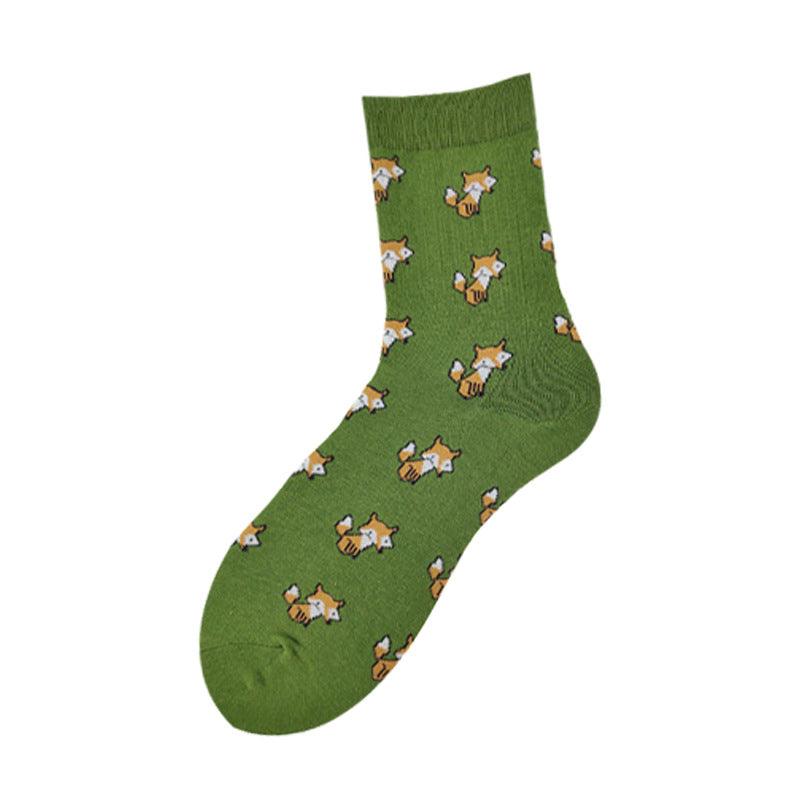 Socks For Men And Women, Dog Series Cartoon Personality Trendy Socks, Couple Mid-Tube Socks Wholesale - melvincucci