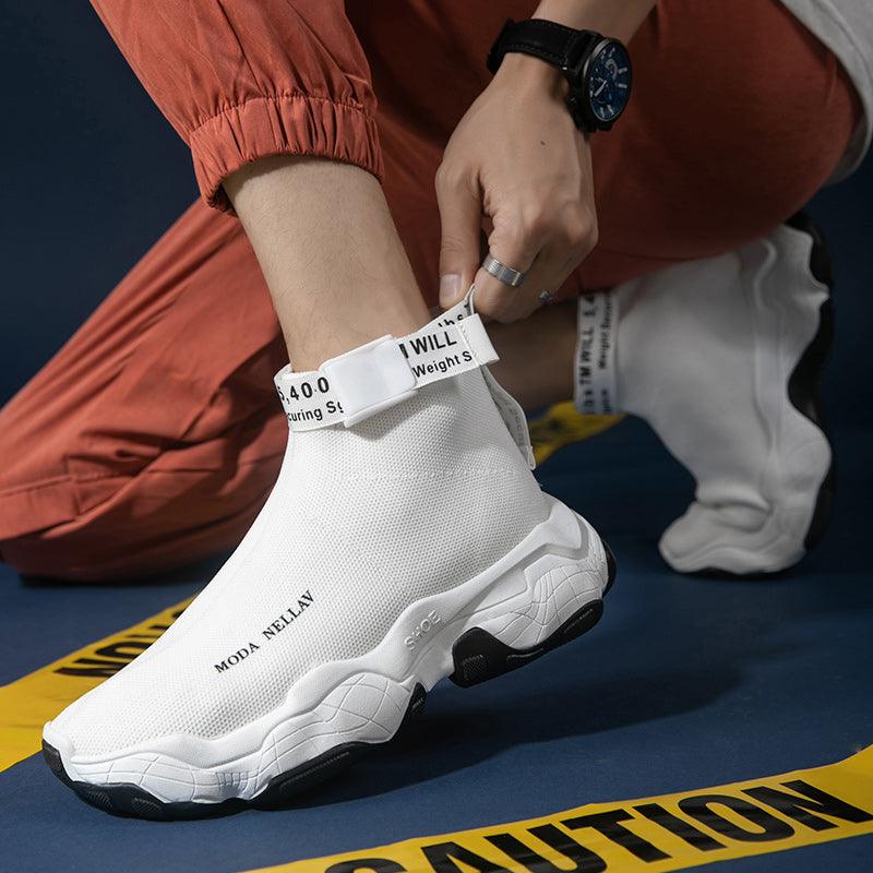 Socks Shoes Sports Shoes Casual Running High Top Shoes Men - melvincucci