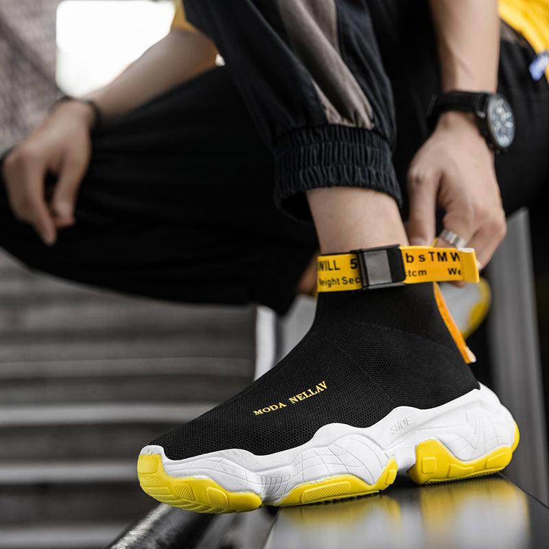 Socks Shoes Sports Shoes Casual Running High Top Shoes Men - melvincucci