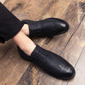 Soft leather pointed shoes men - melvincucci