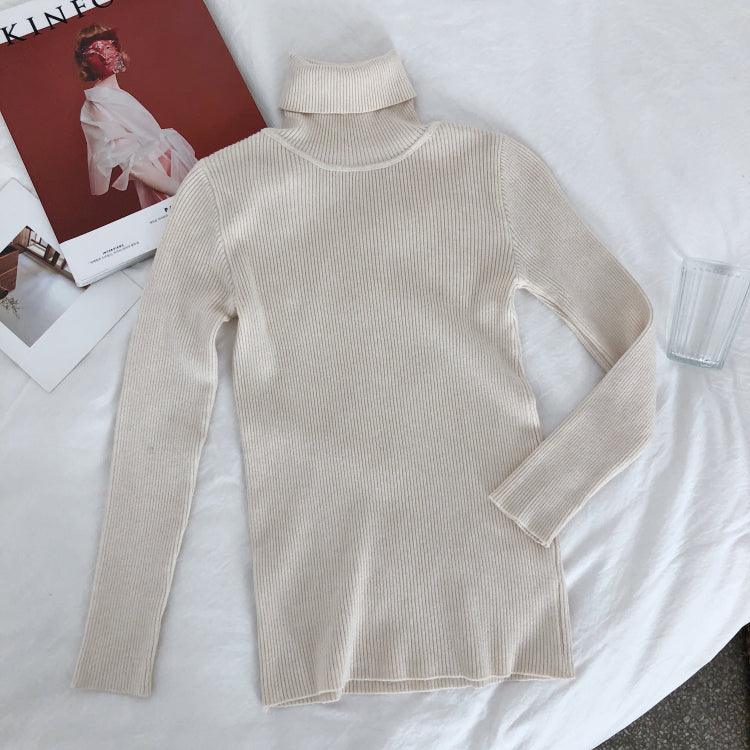 Solid Color Knitwear Outing Breastfeeding Bottoming Shirt - melvincucci