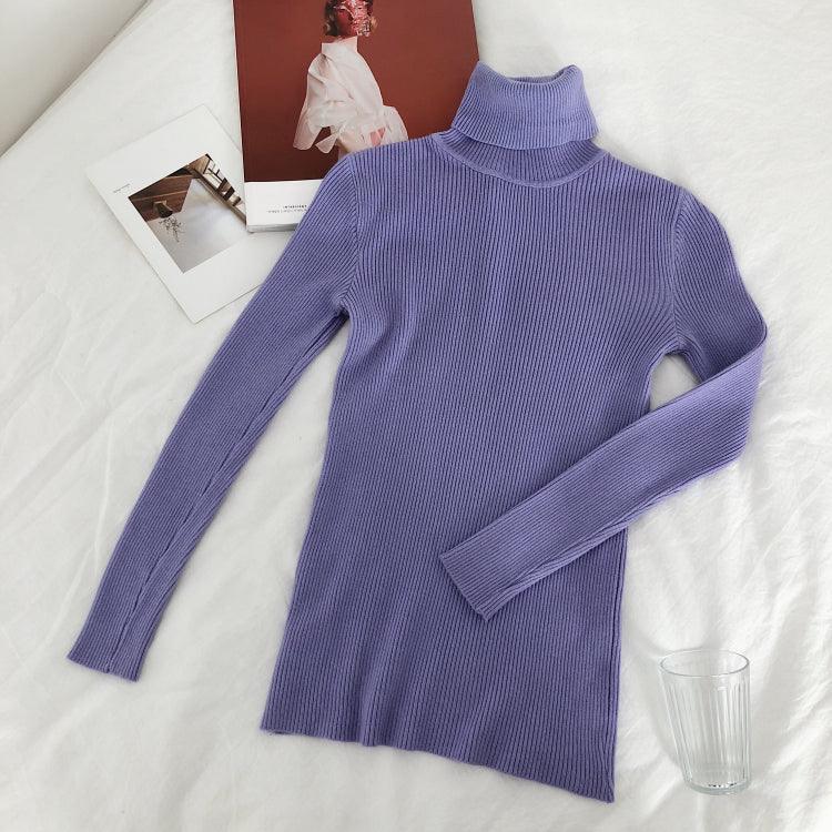 Solid Color Knitwear Outing Breastfeeding Bottoming Shirt - melvincucci
