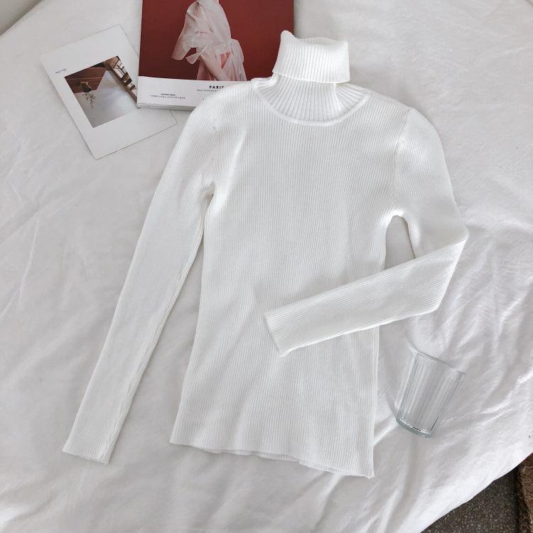 Solid Color Knitwear Outing Breastfeeding Bottoming Shirt - melvincucci