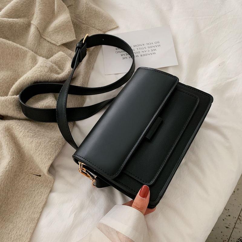 Solid Color PU Leather Crossbody Bags For Women - melvincucci