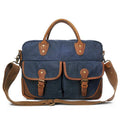 Source Canvas Bag Tote briefcase Men Men Retro casual Crossbody Bag cross-border canvas bag - melvincucci