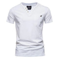 Sports T-shirt Slim Cotton Pocket Men - melvincucci