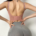 Sports Underwear Women Running Shockproof Gather Bra - melvincucci