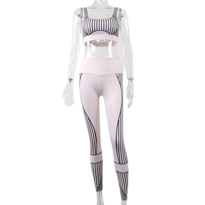 Sports Yoga Vest Pant Suit - melvincucci