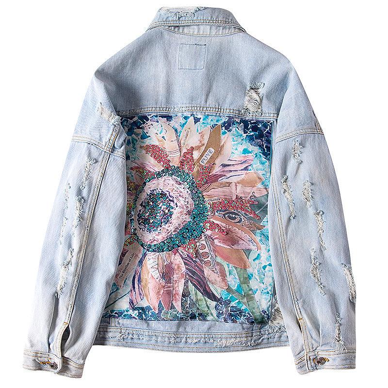 Spot Denim Jacket Trendy Ins Women Loose - melvincucci