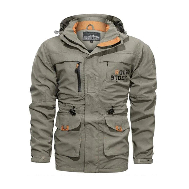 Spring And Autumn Men Jacket Loose Causal Outwear Hooded Men Coats - melvincucci