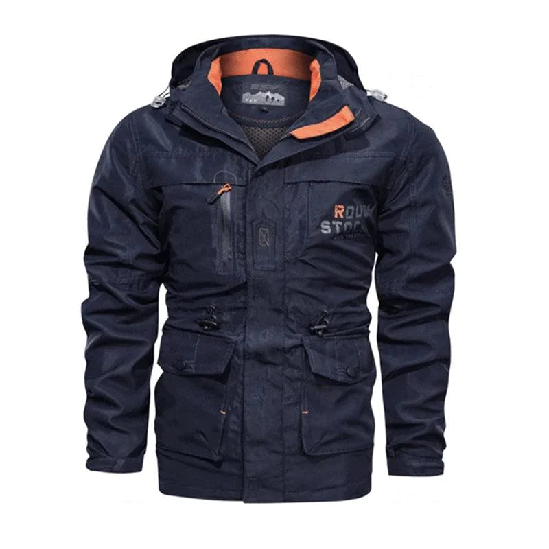 Spring And Autumn Men Jacket Loose Causal Outwear Hooded Men Coats - melvincucci