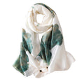 Spring and autumn summer new style lotus silk scarf women - melvincucci