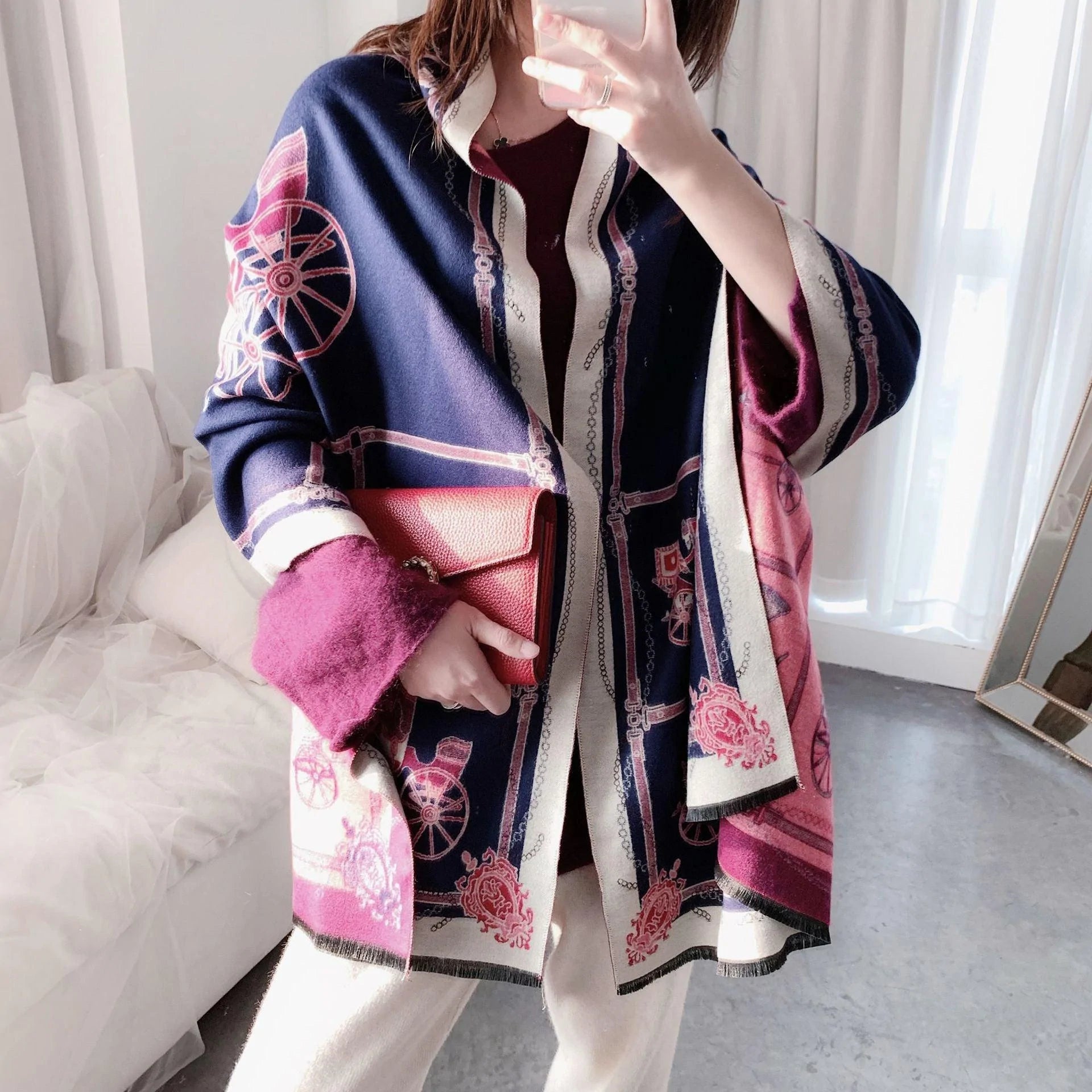 Spring and autumn warm scarf women - melvincucci