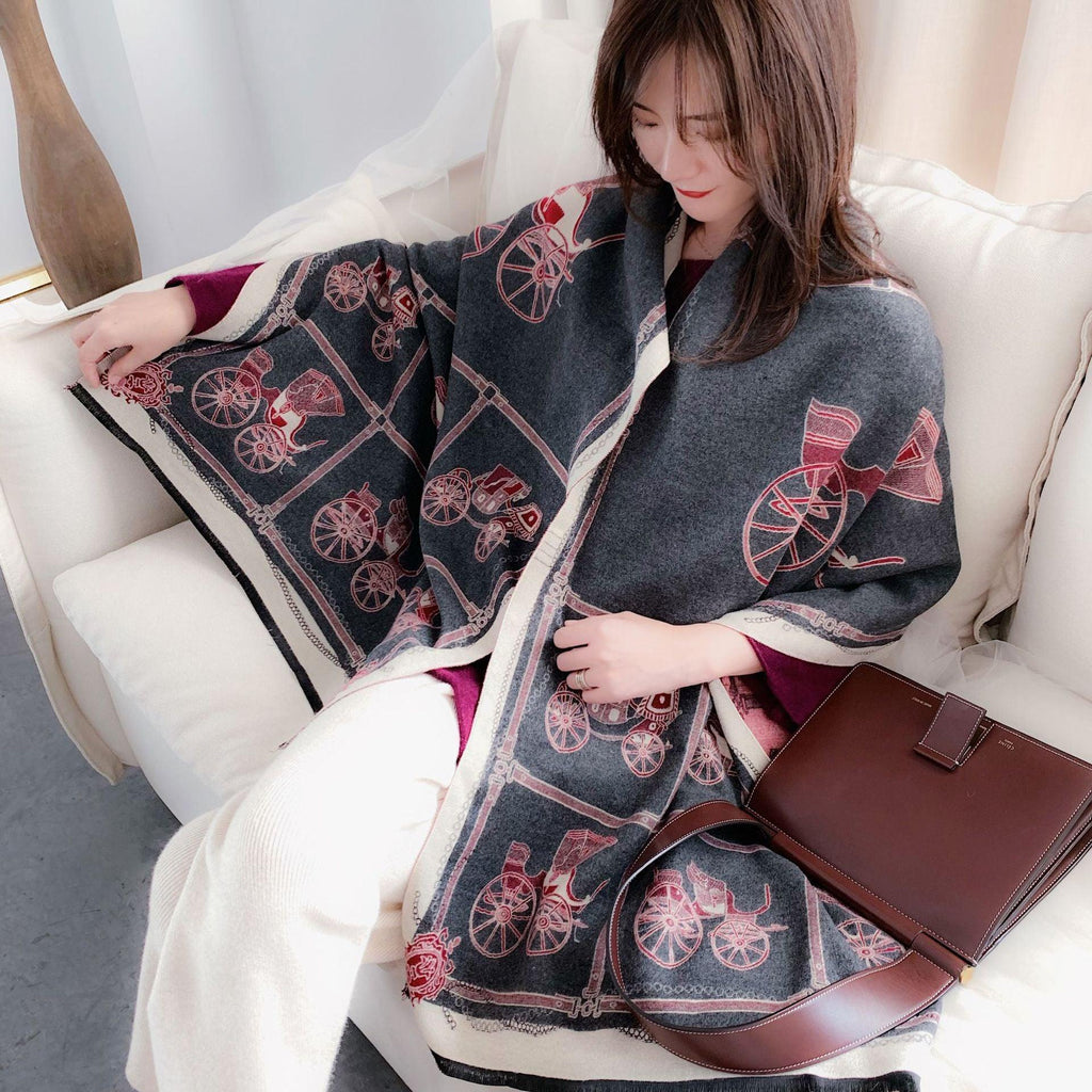 Spring and autumn warm scarf women - melvincucci