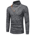 Stand Collar Knitted Sweatshirt - melvincucci